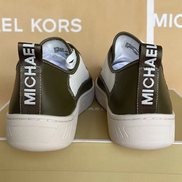 MICHAEL KORS
SHEA LACE UP
FAUX LEATHER
49F3SHFSIL
OLIVE
NEW - Picture 13 of 16